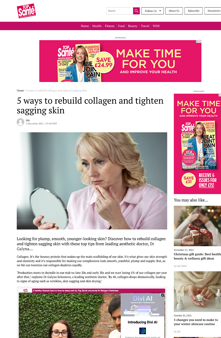 online thermage treatment press. skin tightening facial treatment